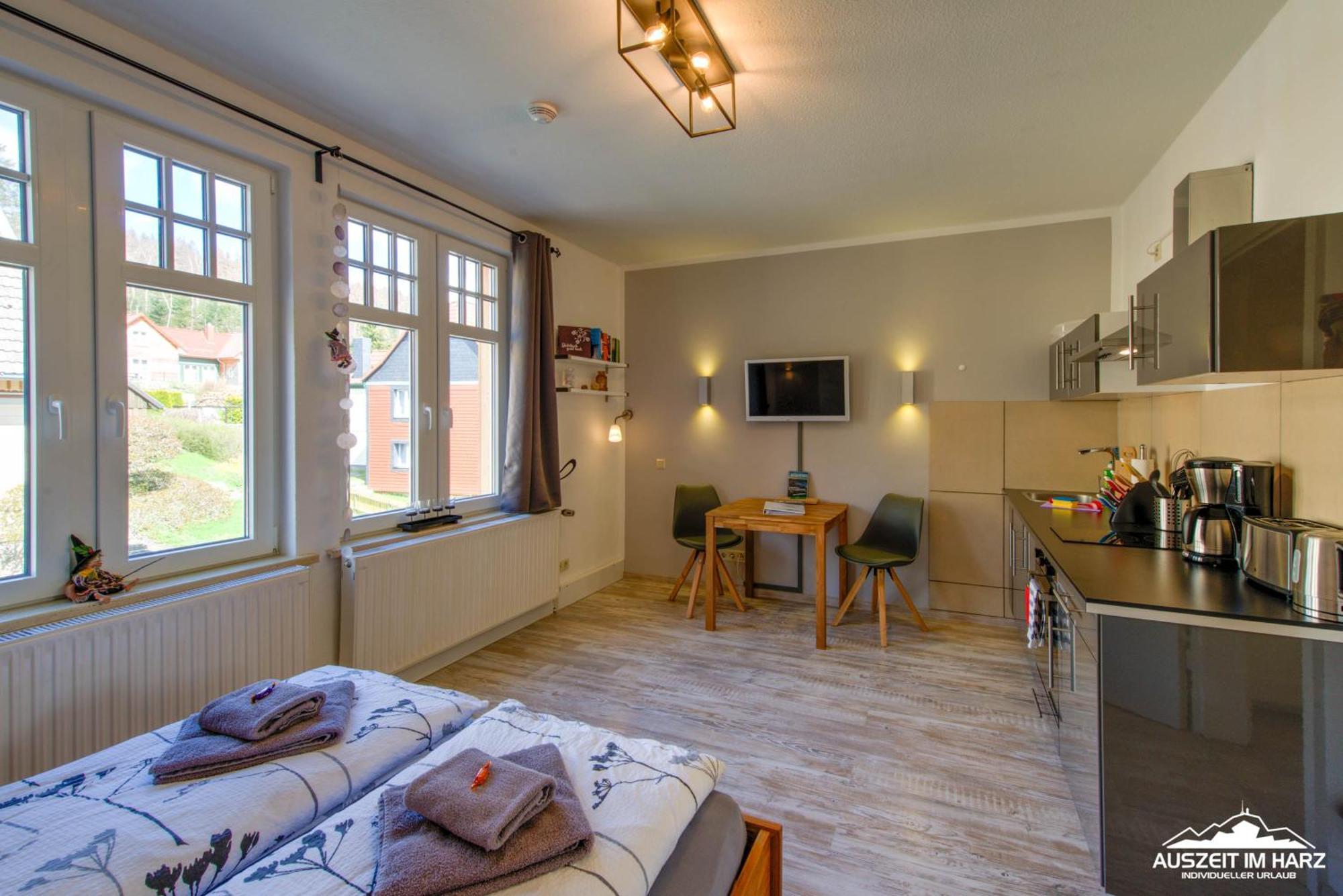 Auszeit-Im-Harz Haus 1 Wohnung Hexenstuebchen Ширке Экстерьер фото